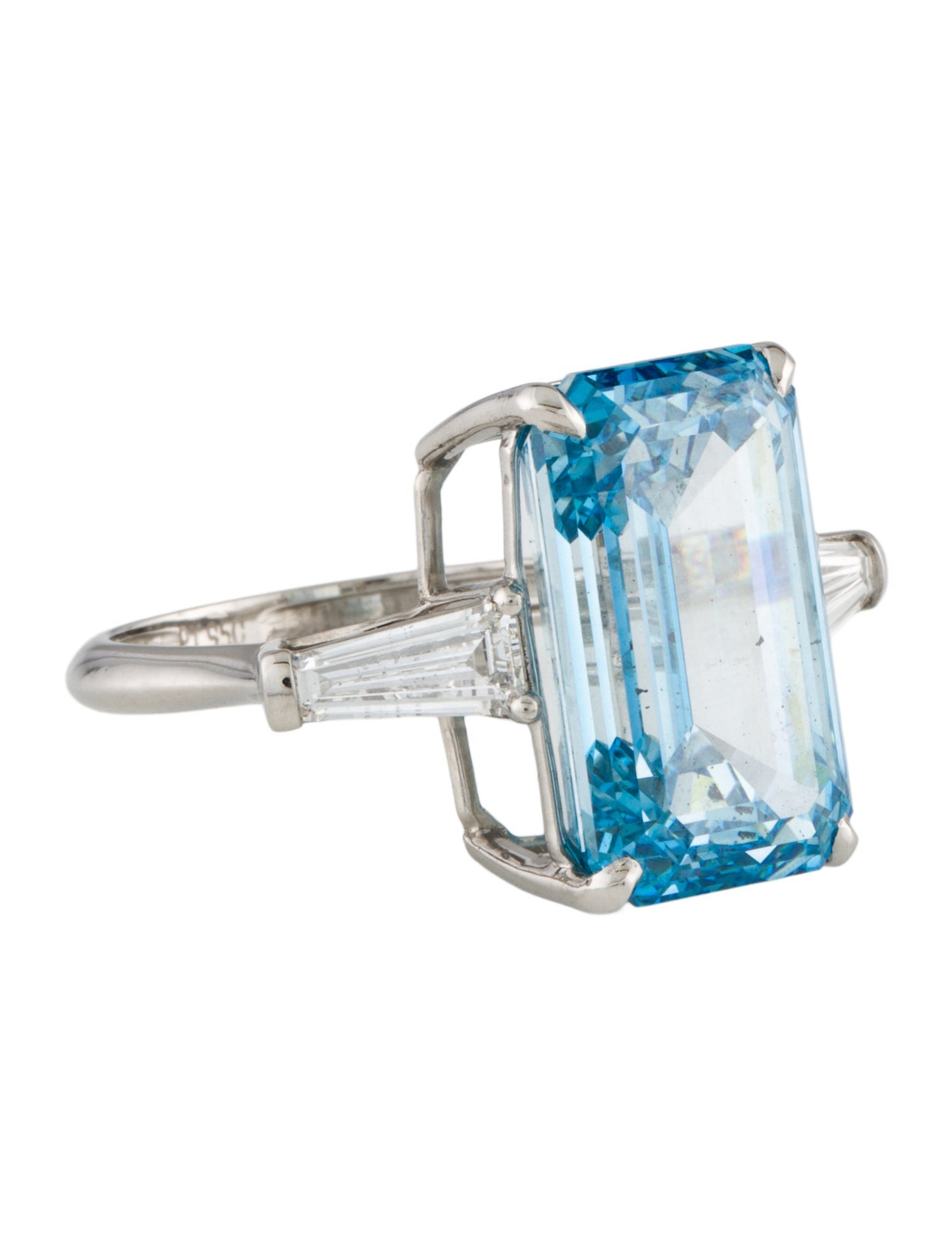 Engagement Ring Platinum 11.04ct Lab-Grown Diamond Engagement Ring