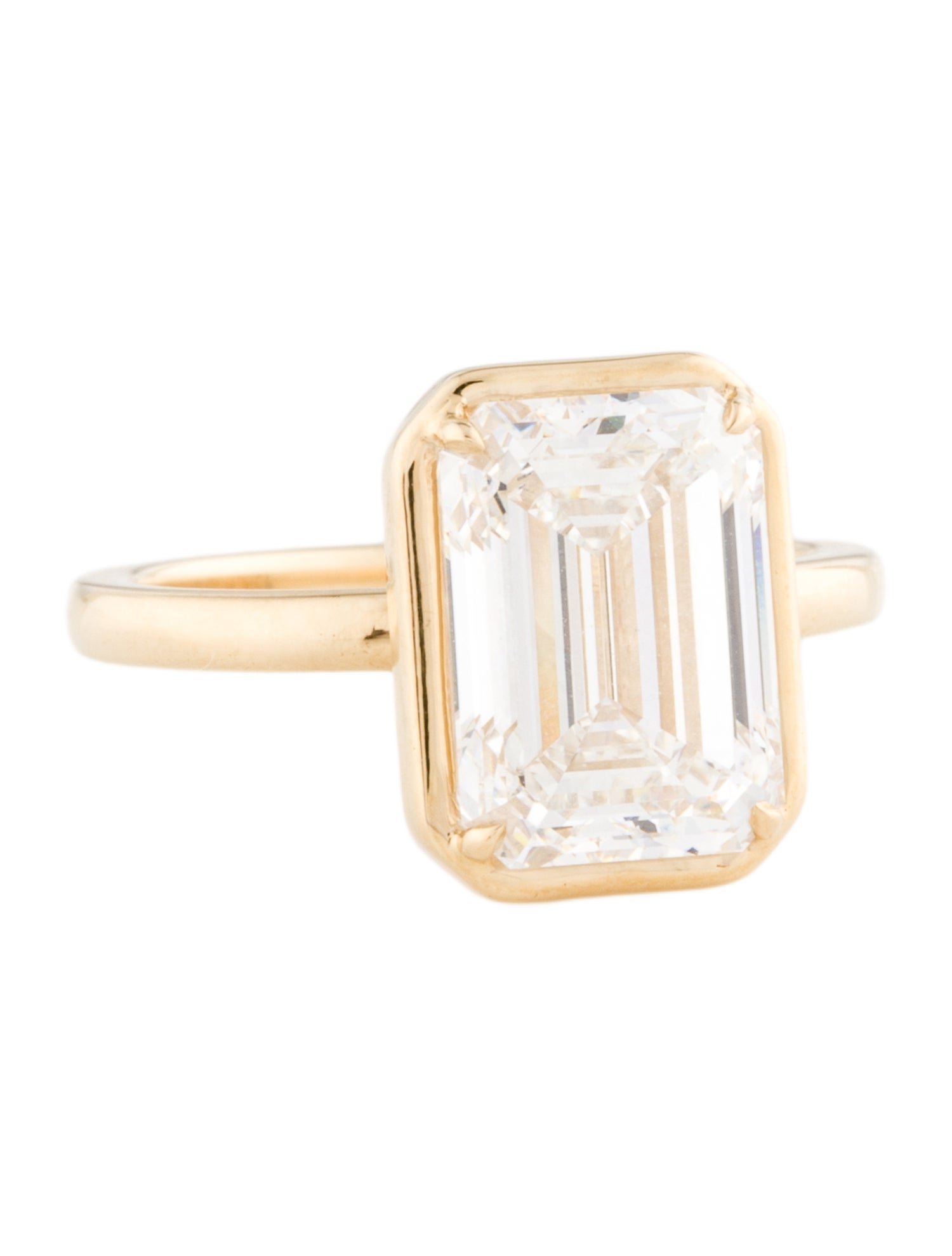 Engagement Ring 5.10ct Lab-Grown Diamond