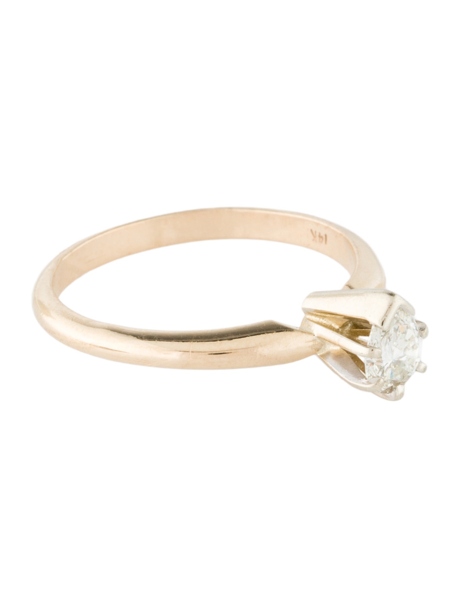 Engagement Ring 14K Diamond Engagement Ring