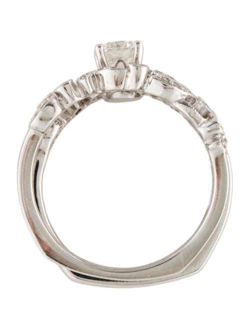 Engagement Ring Diamond Wedding Set