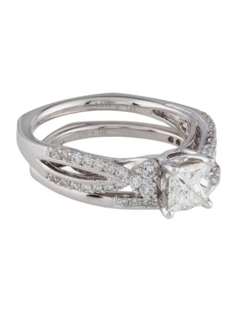 Engagement Ring Diamond Wedding Set