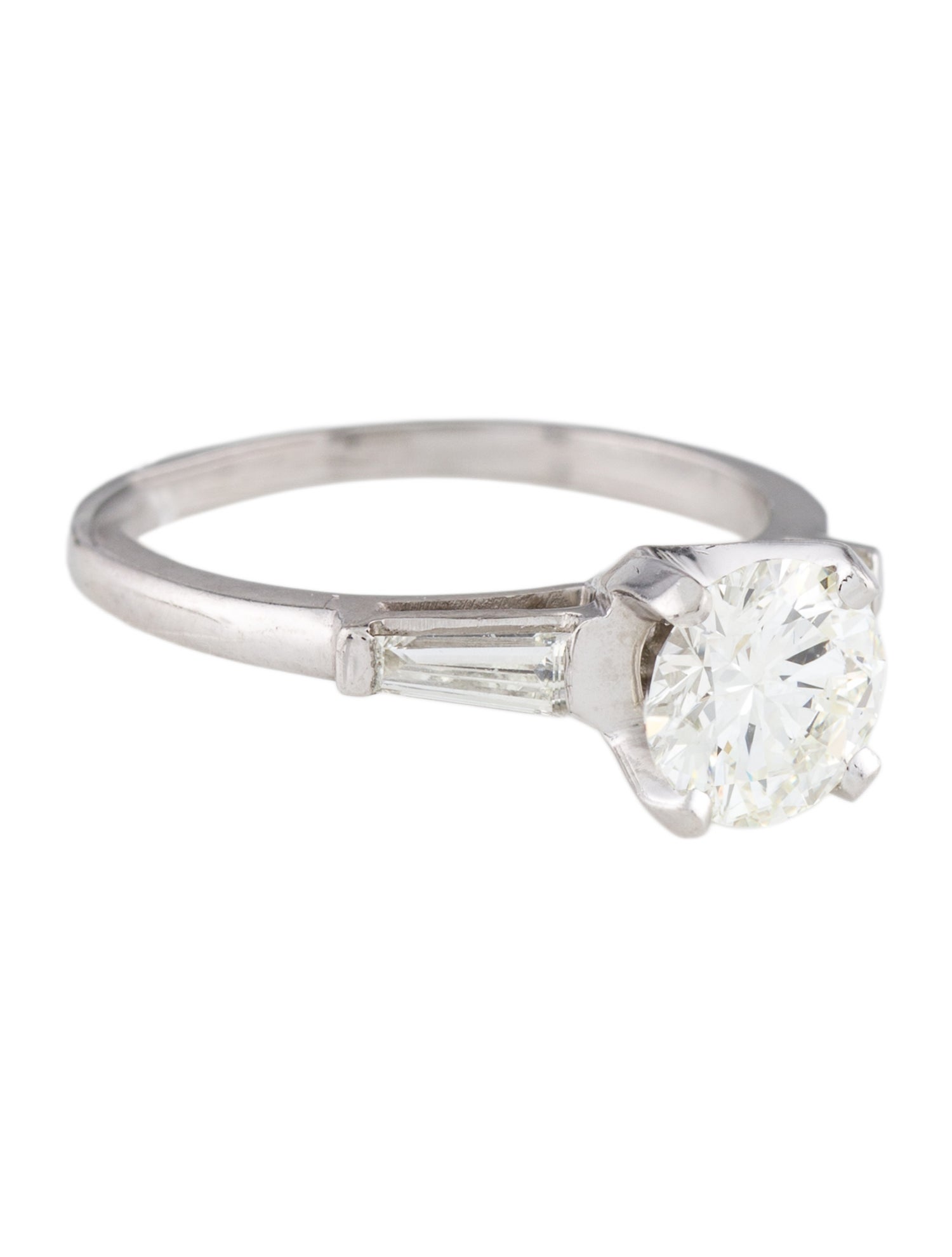 Engagement Ring Platinum 1.25ct Diamond