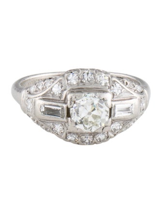 Engagement Ring Platinum 1.46ctw Diamond Engagement Ring