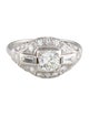 Engagement Ring Platinum 1.46ctw Diamond Engagement Ring