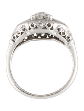 Engagement Ring Platinum 1.46ctw Diamond Engagement Ring