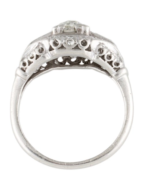 Engagement Ring Platinum 1.46ctw Diamond Engagement Ring