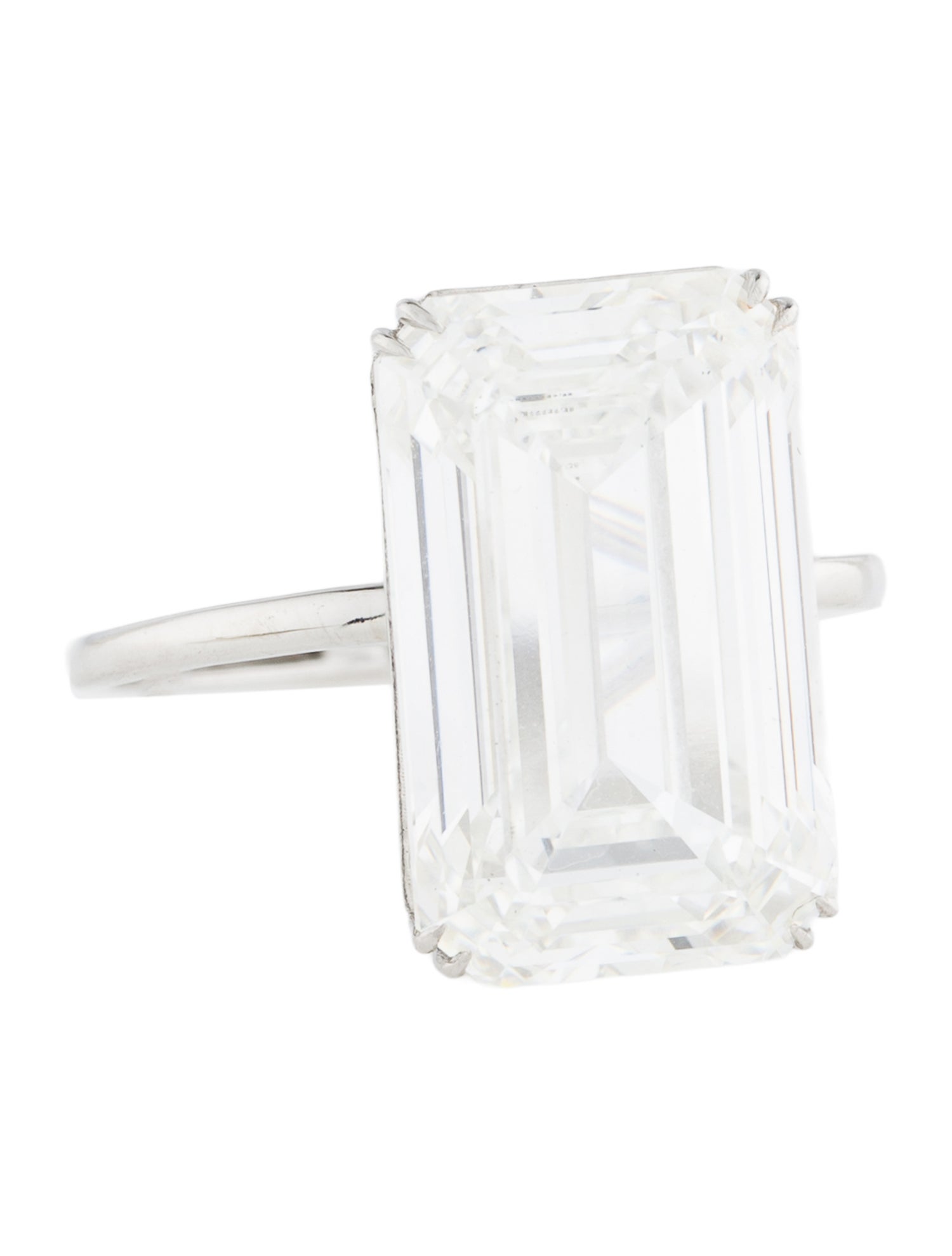 Engagement Ring Platinum 10.02ct Lab-Grown Diamond