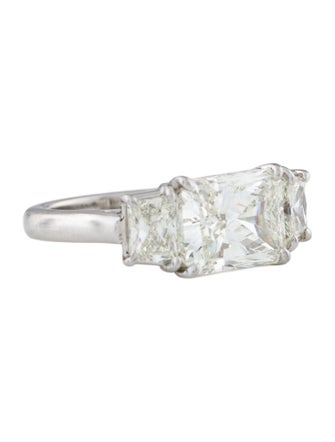 Engagement Ring Platinum 3.01ct Diamond Engagement Ring