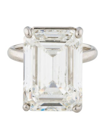 Engagement Ring Platinum 18.05ct Lab-Grown Diamond Engagement Ring