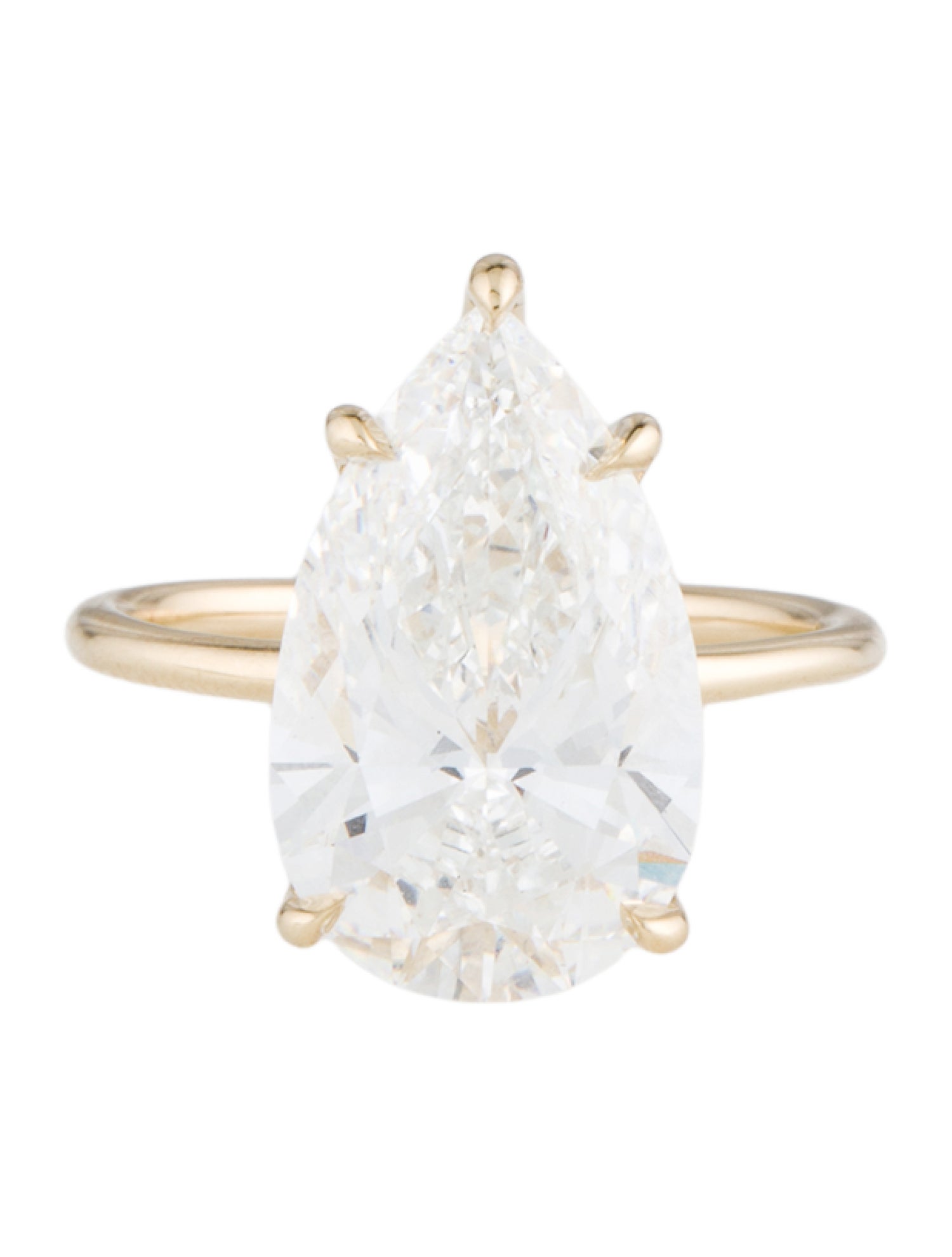 Engagement Ring 6.17ctw Lab-Grown Diamond Solitaire Engagement Ring