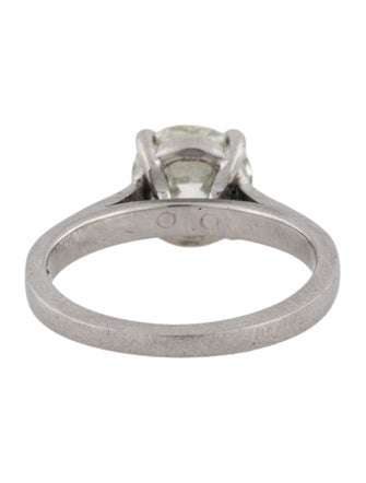 Engagement Ring Platinum 1.54ct Diamond Solitaire Engagement Ring