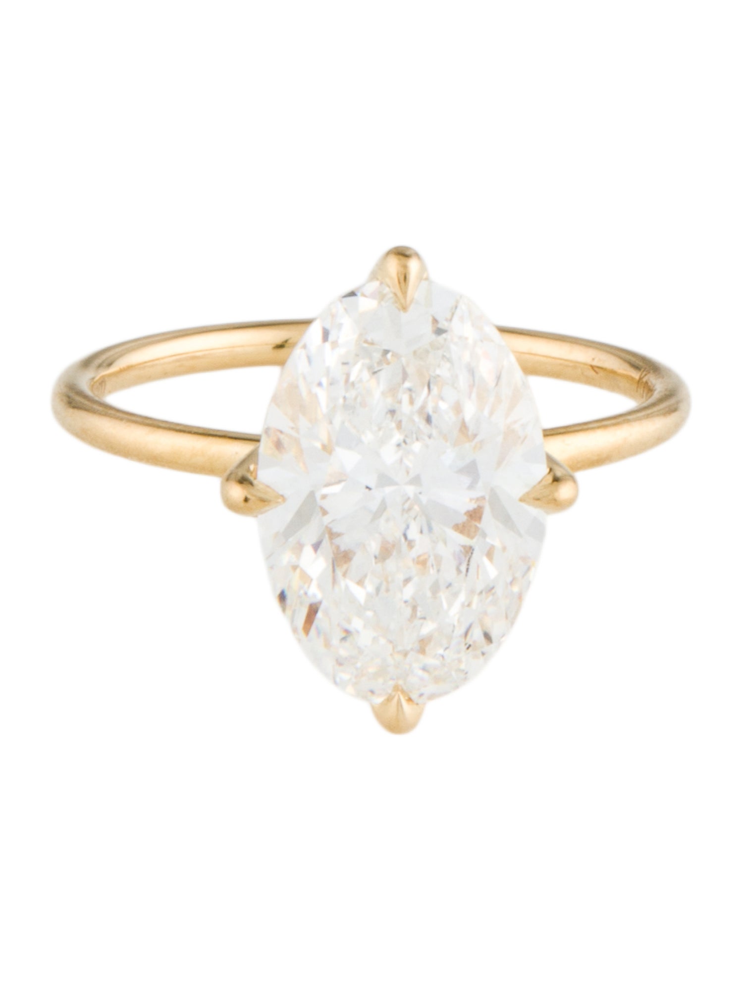 Engagement Ring 18K 2.02ct Lab-Grown Diamond Engagement Ring