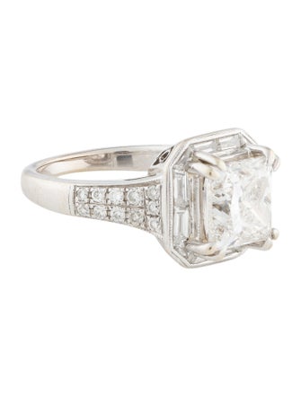 Engagement Ring 3.01ct Diamond Engagement Ring