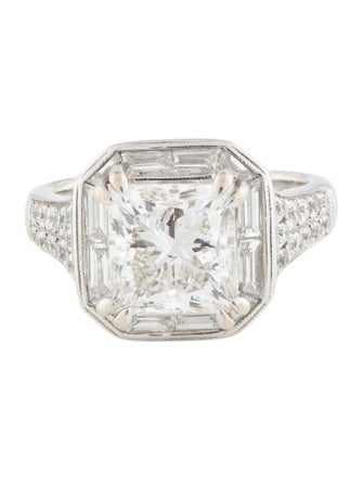 Engagement Ring 3.01ct Diamond Engagement Ring