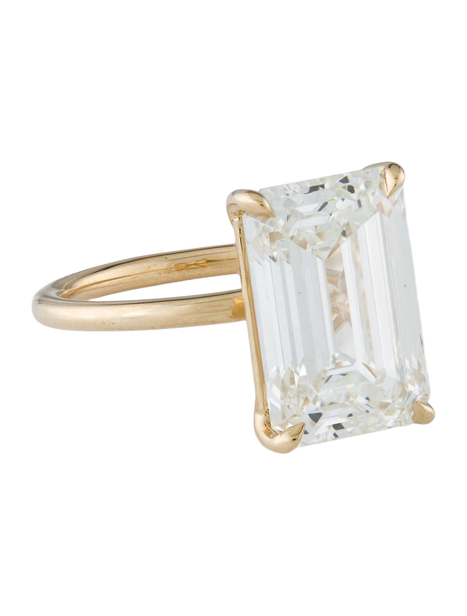 Engagement Ring 14K 9.53ct Lab-Grown Diamond