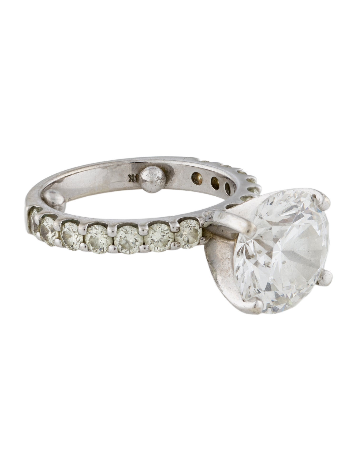 Engagement Ring 4.72ct Lab-Grown Diamond