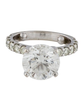 Engagement Ring 4.72ct Lab-Grown Diamond Engagement Ring