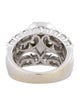 Engagement Ring 4.38ctw Diamond Cluster Engagement Ring