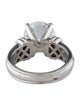 Engagement Ring Platinum 4.51cts Lab-Grown Diamond Engagement Ring