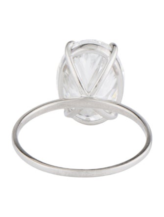 Engagement Ring Platinum 4.11ct Lab-Grown Diamond Engagement Ring