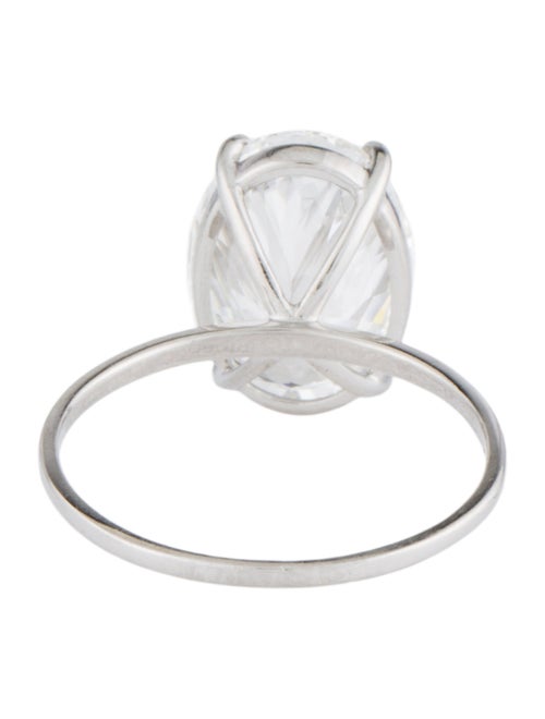 Engagement Ring Platinum 4.11ct Lab-Grown Diamond Engagement Ring