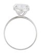 Engagement Ring Platinum 4.11ct Lab-Grown Diamond Engagement Ring