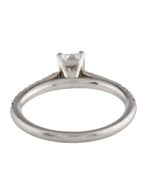 Engagement Ring Platinum Diamond & Sapphire Engagement Ring