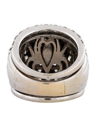 Engagement Ring 6.39ctw Diamond Cluster Engagement Ring