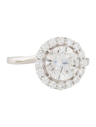 Engagement Ring 2.12ct Lab Grown Diamond Engagement Ring