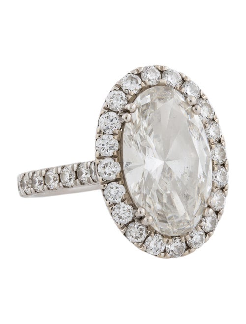 Engagement Ring 4.71ct Lab-Grown Diamond Halo Engagement Ring