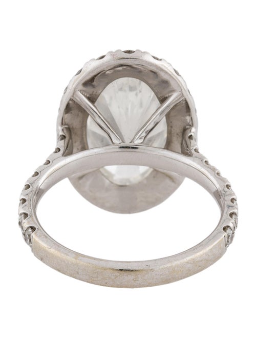 Engagement Ring 4.71ct Lab-Grown Diamond Halo Engagement Ring