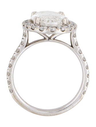 Engagement Ring 4.71ct Lab-Grown Diamond Halo Engagement Ring