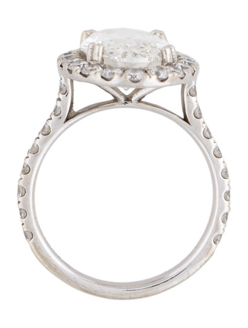 Engagement Ring 4.71ct Lab-Grown Diamond Halo Engagement Ring