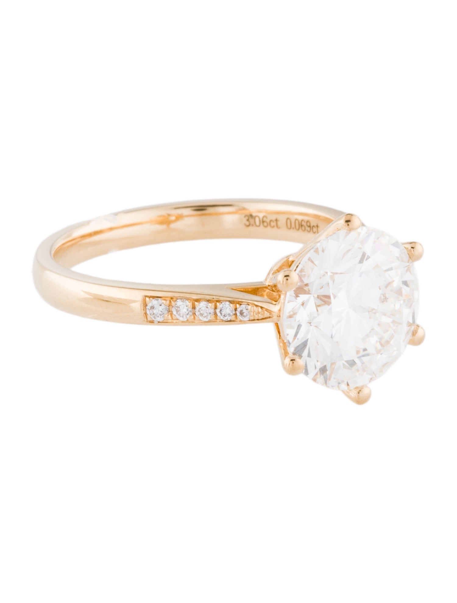 Engagement Ring Carat Atelier 18K 3.06ct Lab-Grown Diamond