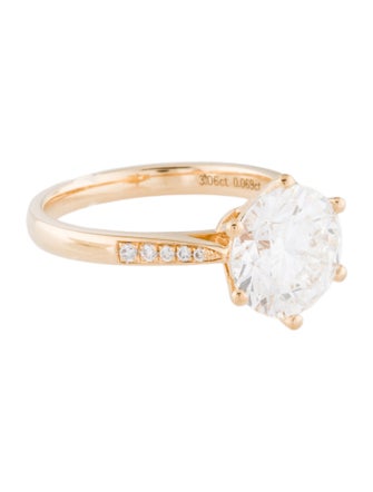 Engagement Ring Carat Atelier 18K 3.06ct Lab-Grown Diamond Engagement Ring