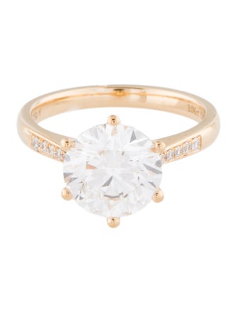 Engagement Ring Carat Atelier 18K 3.06ct Lab-Grown Diamond Engagement Ring
