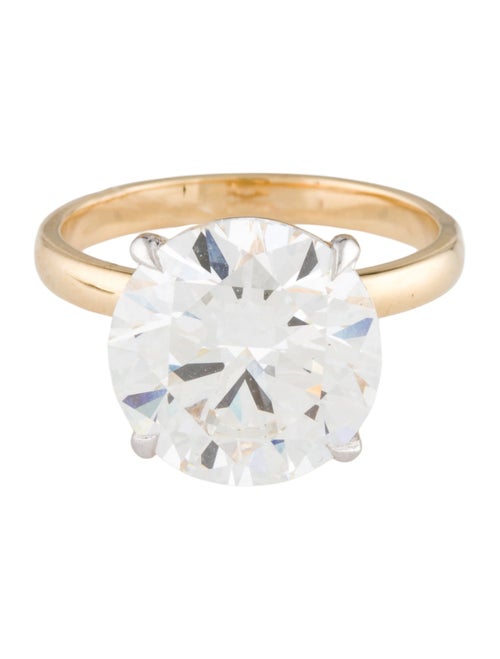 Engagement Ring 18K 5.98ct Lab-Grown Diamond Solitaire Engagement Ring