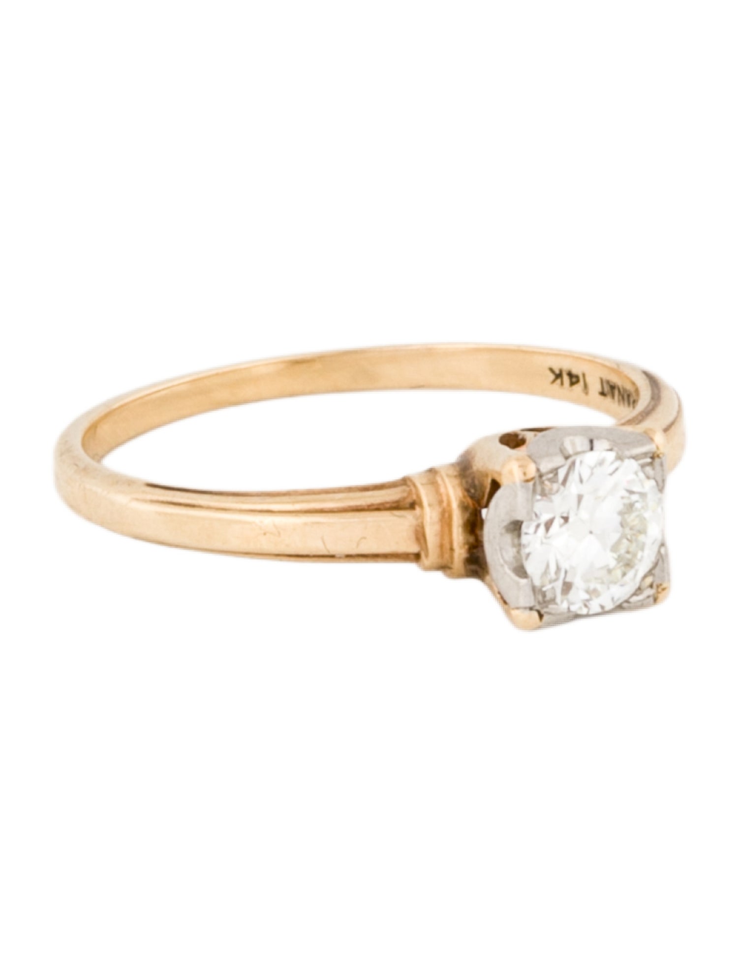 Engagement Ring 14K Diamond