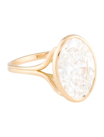 Engagement Ring 5.02ct Lab-Grown Diamond Solitaire Engagement Ring