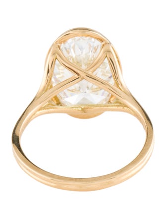 Engagement Ring 5.02ct Lab-Grown Diamond Solitaire Engagement Ring