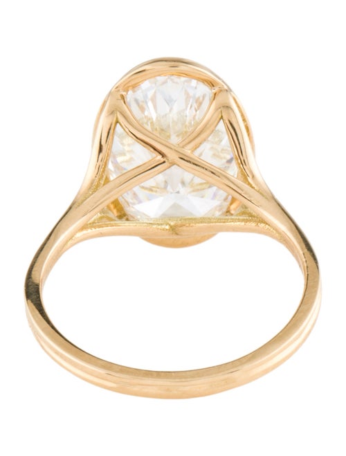 Engagement Ring 5.02ct Lab-Grown Diamond Solitaire Engagement Ring