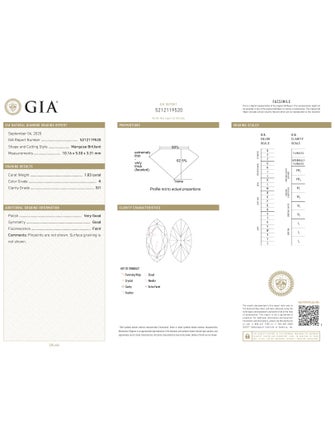 Engagement Ring 1.03ct Diamond Engagement Ring