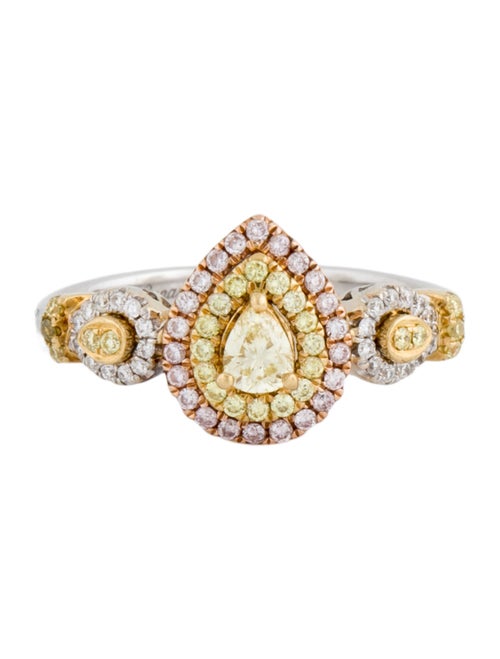 Engagement Ring 18K Diamond Engagement Ring