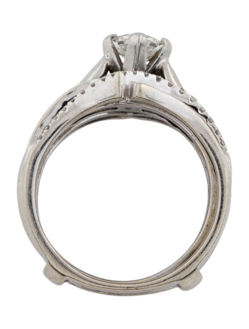 Engagement Ring 14K Diamond Wedding Set