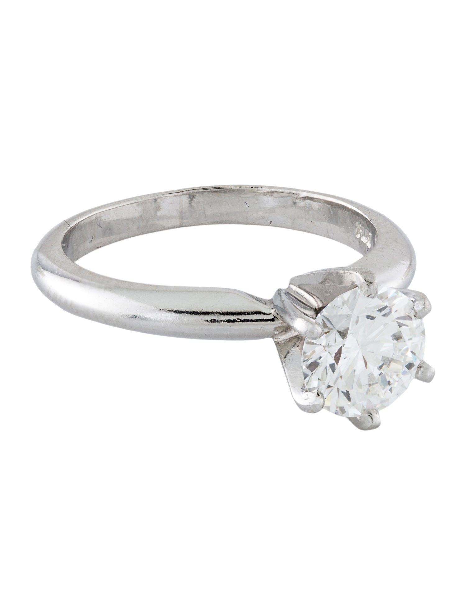 Engagement Ring Platinum 1.03ct Diamond Solitaire