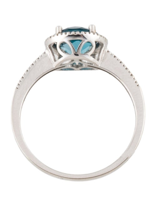 Engagement Ring 1.40ct Topaz & Diamond Engagement Ring