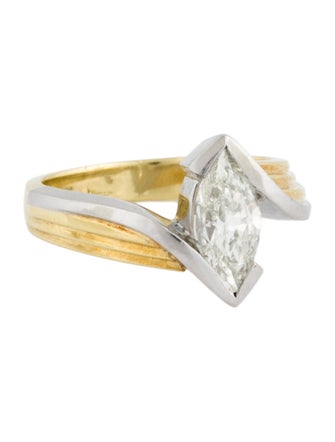 Engagement Ring 1.08ct Marquise Brilliant Engagement Ring