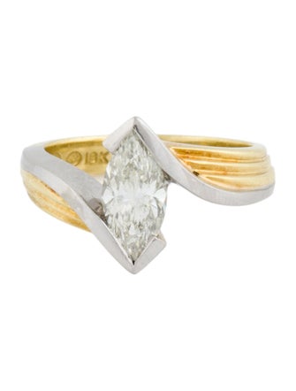 Engagement Ring 1.08ct Marquise Brilliant Engagement Ring