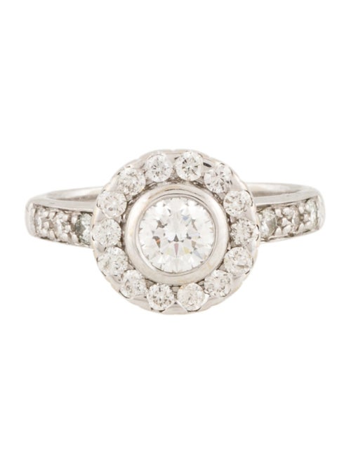 Engagement Ring Diamond Halo Engagement Ring