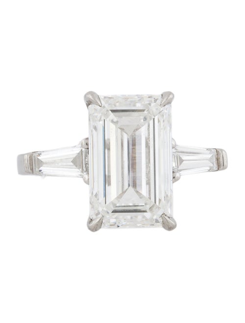 Engagement Ring Platinum 6.32ct. Lab-Grown Diamond Engagement Ring